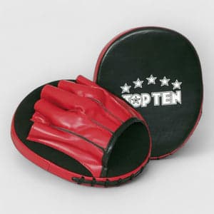 TOP TEN Speed Focus Mitts i svart og rødt