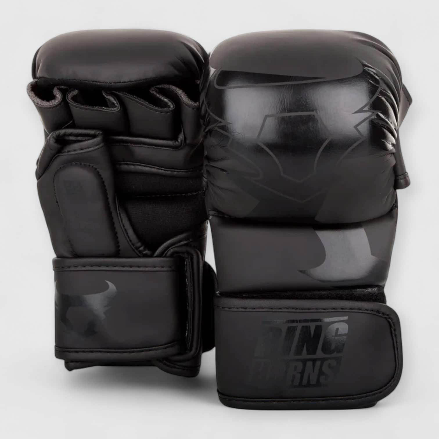 RINGHORNS Charger Sparringshansker MMA - Svart/Svart