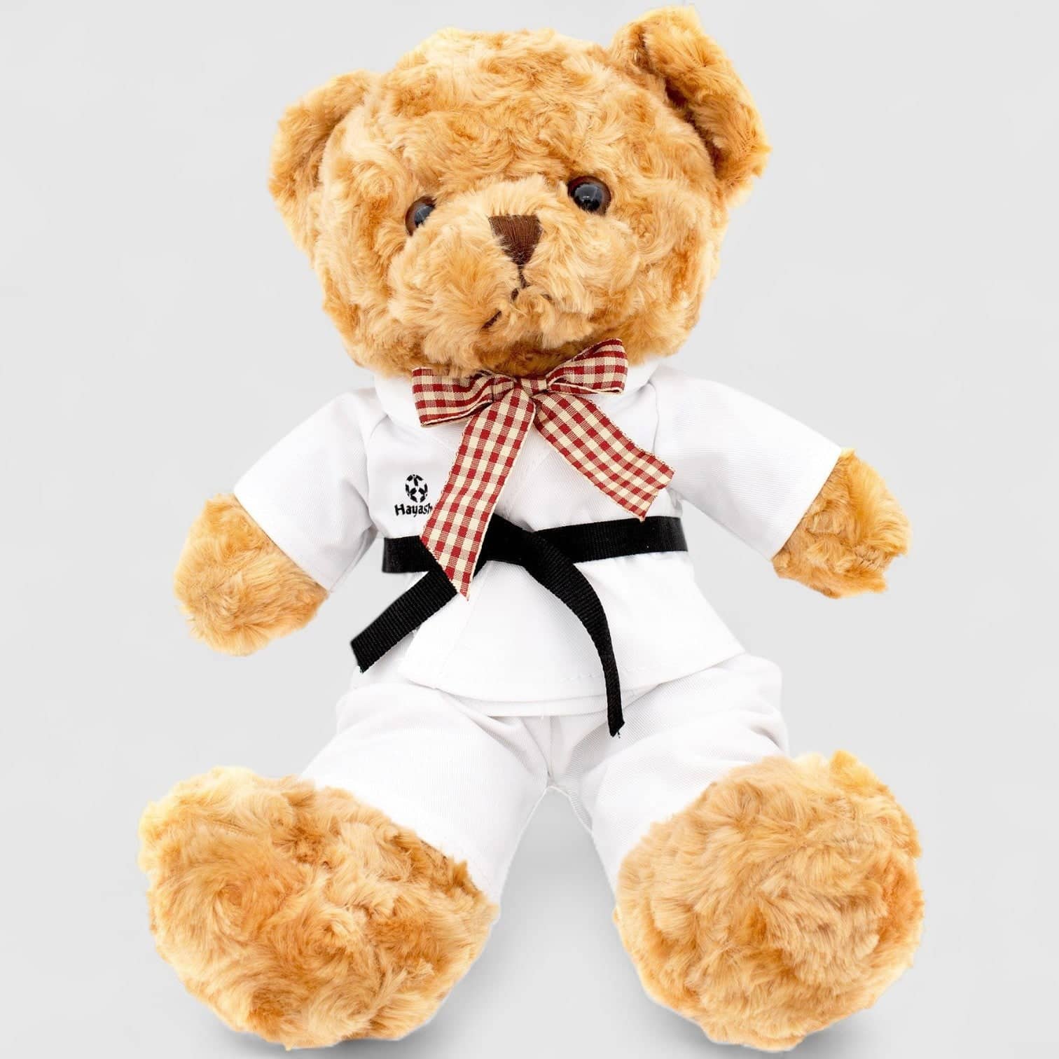 HAYASHI Budobamse, plysjbamse i karatedrakt