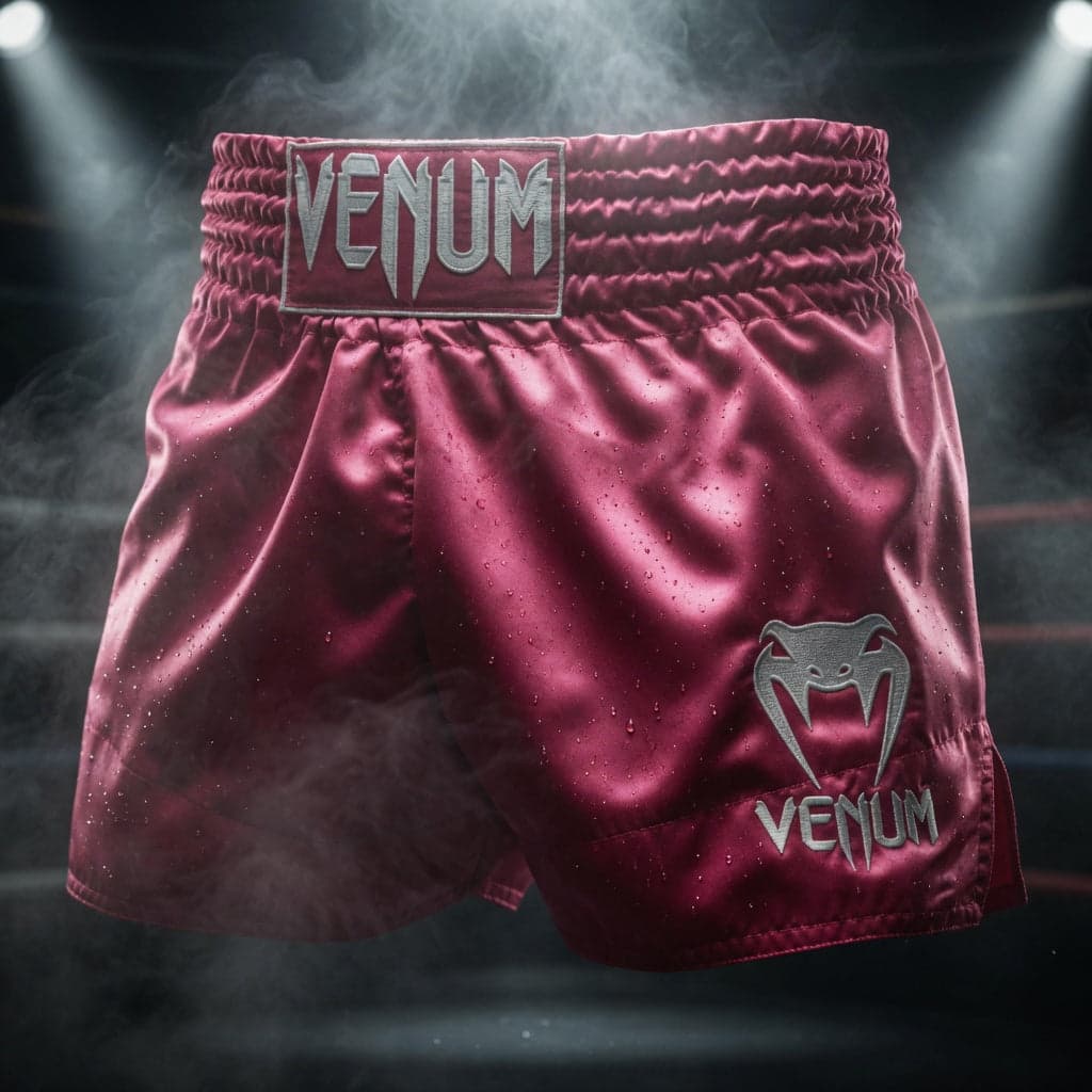 Venum Classic Muay Thai shorts i rosa – størrelsesveiledning