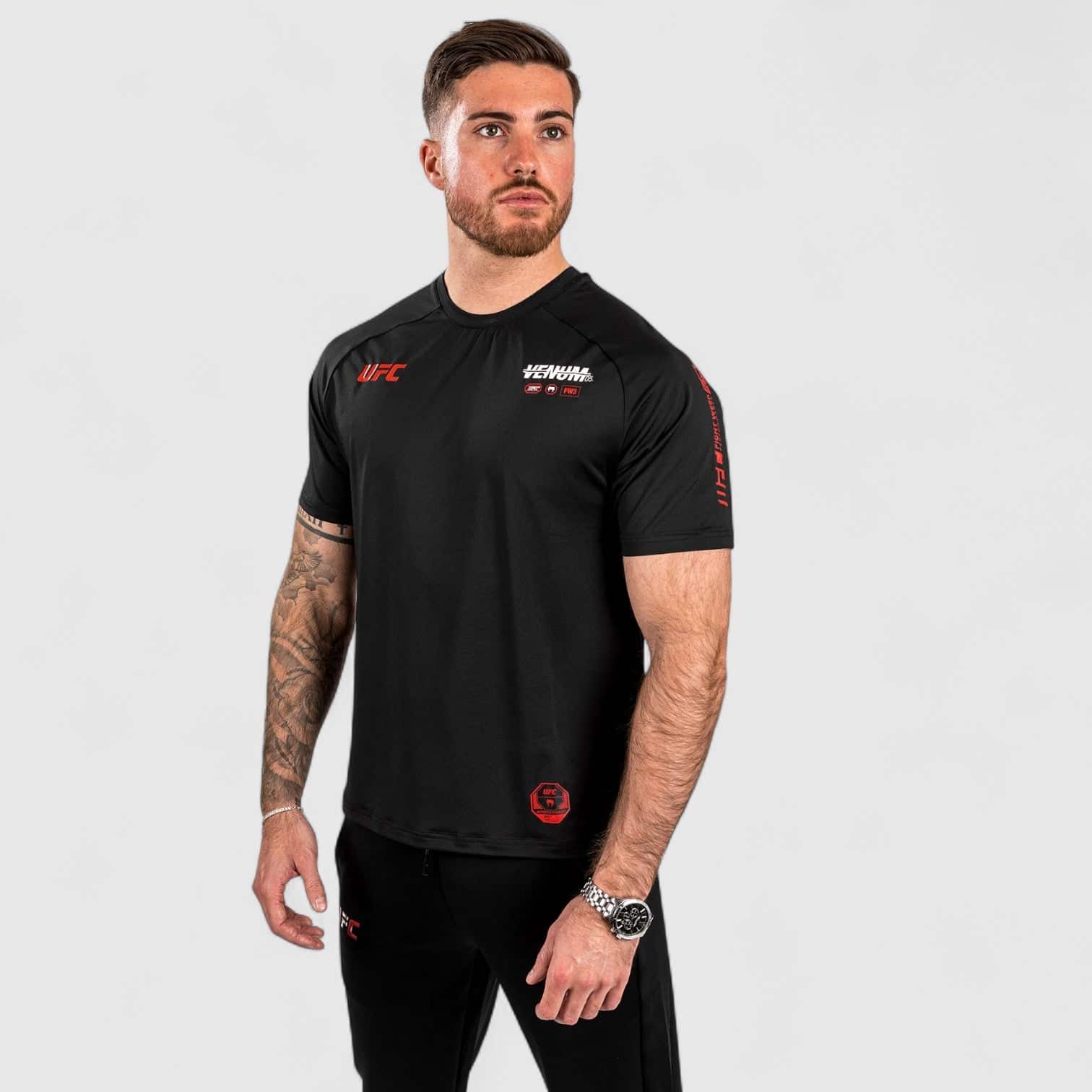 VENUM UFC ADRENALINE Dry-Tech T-skjorte Svart