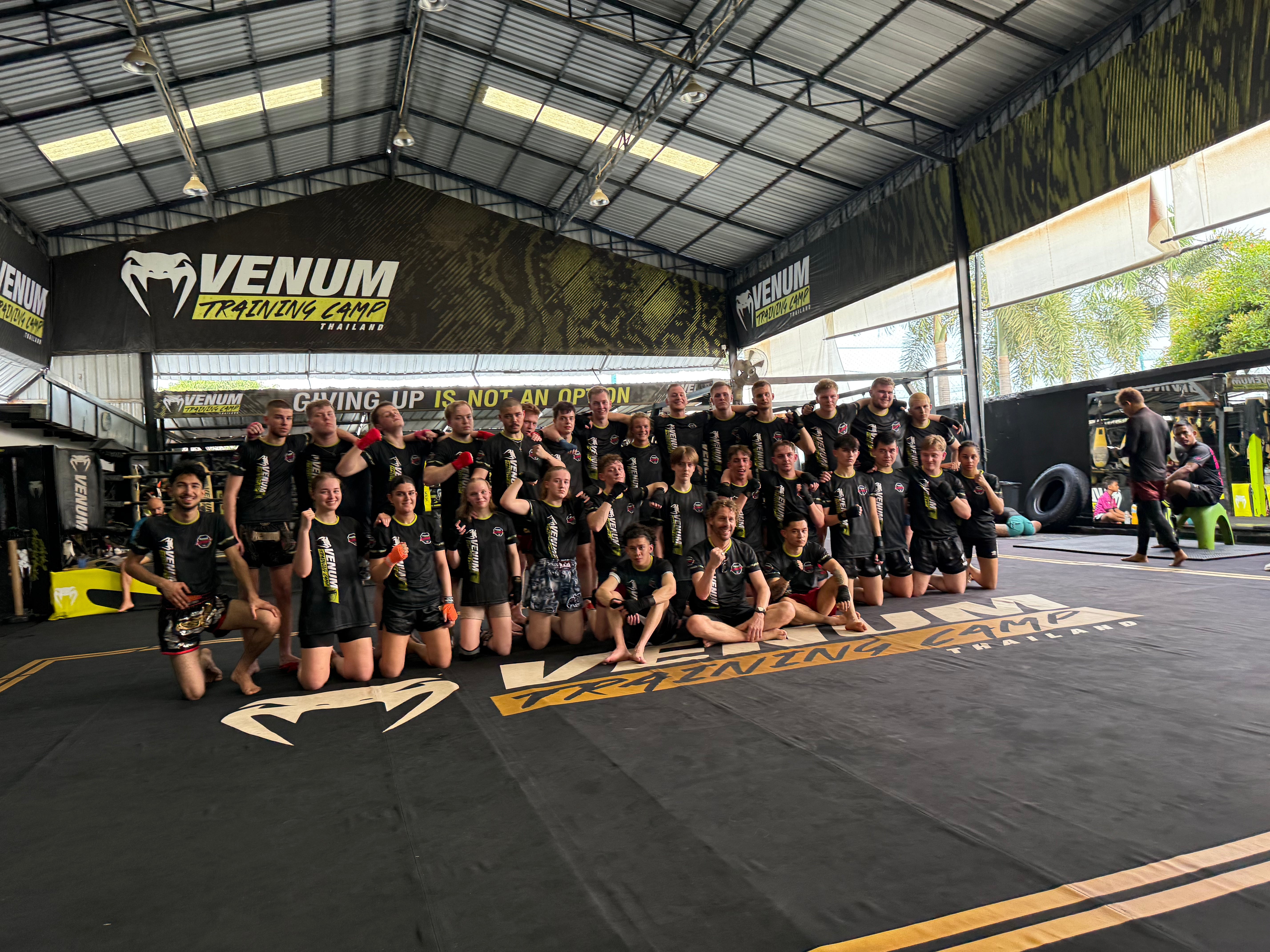 Kun 4 uker igjen – snart tilbake på Venum Training Camp med Skogn folkehøgskole