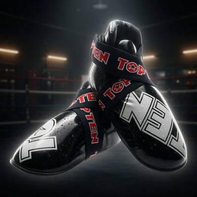 TOP TEN WAKO Competition Ultra Lett Vristbeskytter/Kicks m/UV label