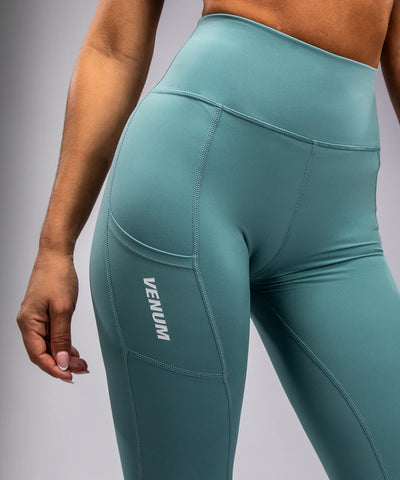 Venum Essential Performance Leggings Dame Aqua