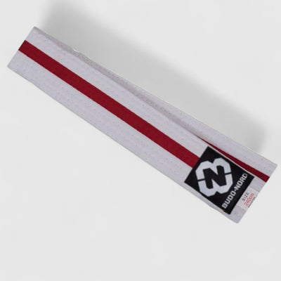 BUDO - NORD Hvitt Belte for kampsport og trening – klassisk, slitesterkt design - CombatStore.no