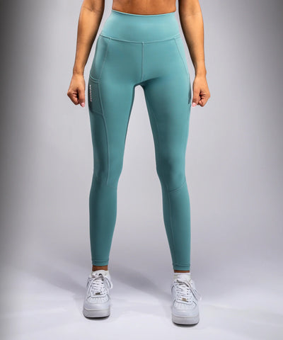 Venum Essential Performance Leggings Dame Aqua