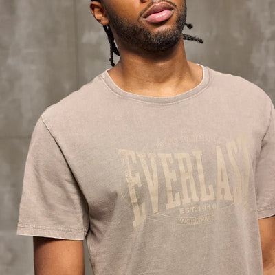 EVERLAST WASHED MUSCLE Fit Logo T - skjorte - CombatStore.no