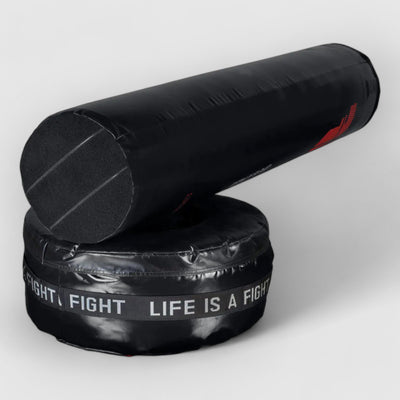 FIGHTER 3 - 1 Frittstående boksesekk - Svart/Rød - CombatStore.no