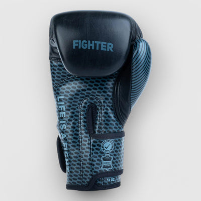 FIGHTER Boksehansker PRO Sparringshansker Svart i skinn - CombatStore.no