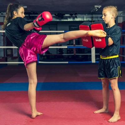 FIGHTER Slagpute for barn - Svart/Rød - CombatStore.no