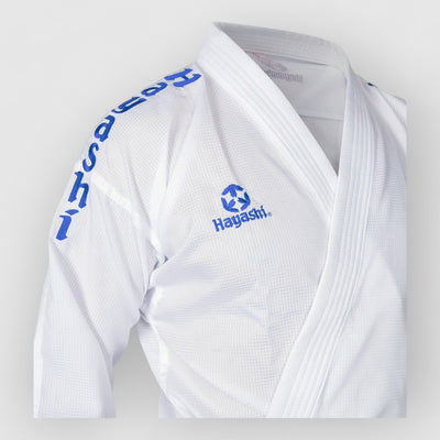 HAYASHI Air Deluxe Karate Gi - Blå og Rød - CombatStore.no