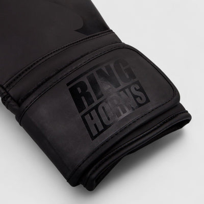 RINGHORNS Charger Boksehansker - Svart/Svart - CombatStore.no