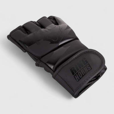 RINGHORNS Charger MMA Hansker - Svart/Svart - CombatStore.no