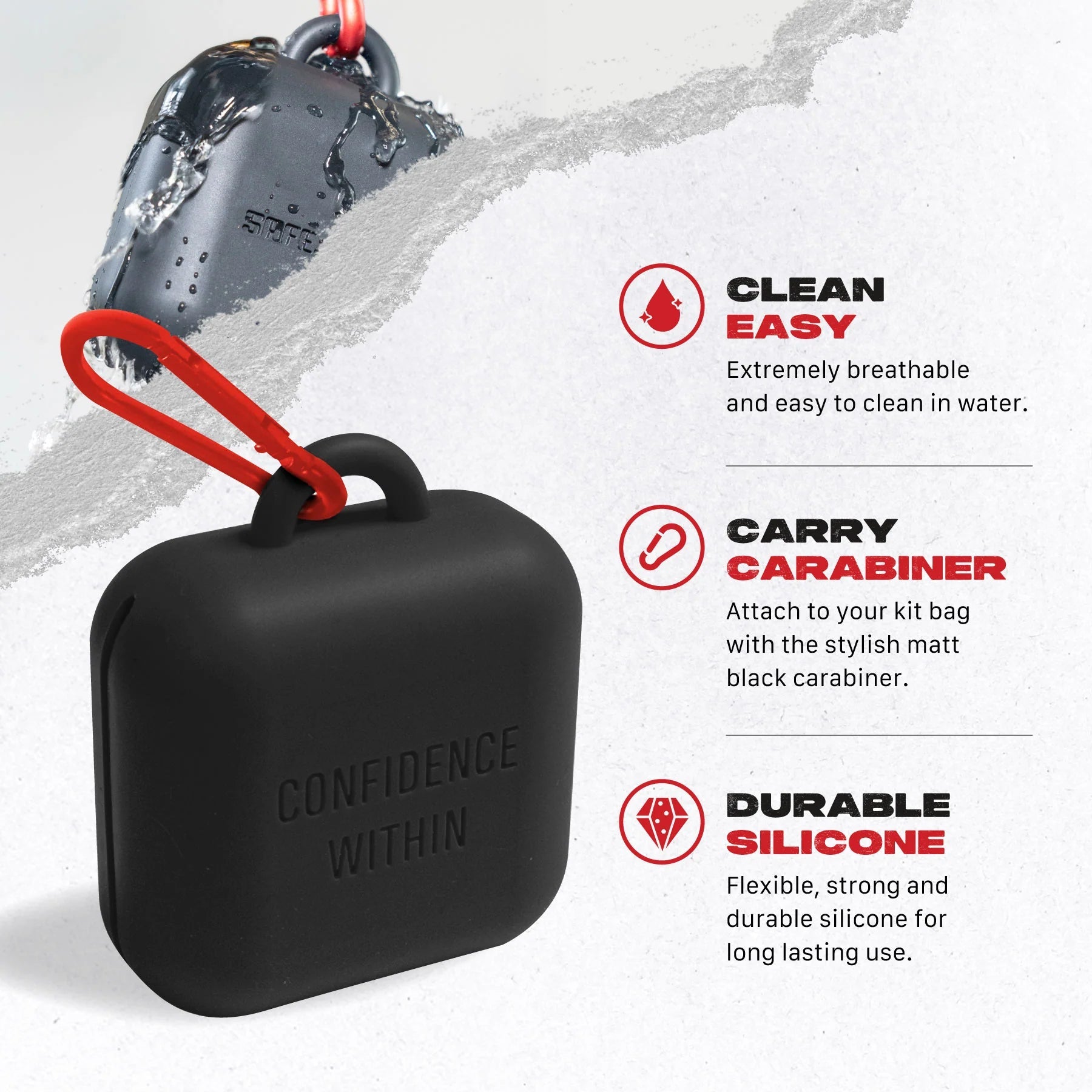 SAFEJAWZ Premium tannbeskytter etui - CombatStore AS