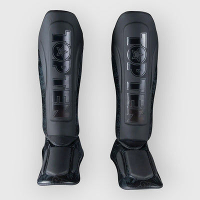 TOP TEN DRAGON Legg og vristbeskytter Svart - CombatStore.no