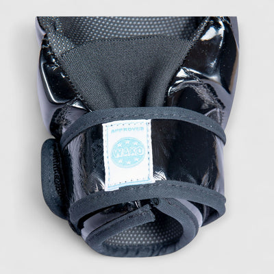 TOP TEN Glossy Pointfighter/Semikontakthansker - Svart/Hvit - CombatStore.no