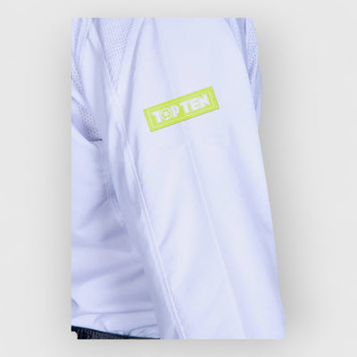 TOP TEN Instructor ITF Taekwondodrakt 4 - 6 DAN - Green - CombatStore.no