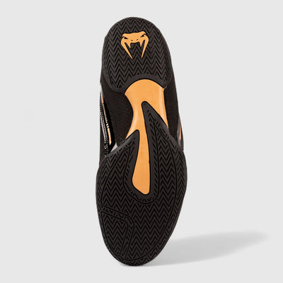 VENUM Elite Boksesko - Svart Bronze - CombatStore.no