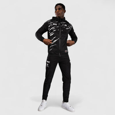 VENUM Fusion Autentisk Fight night treningsbukse Svart og hvit - CombatStore.no