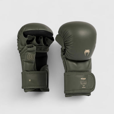 VENUM Impact Evo MMA Sparringshansker - Militærgrønn - CombatStore.no