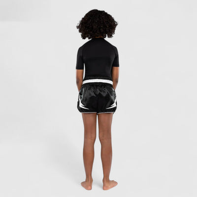 VENUM Inferno Kids Muay Thai Shorts - Svart - CombatStore.no