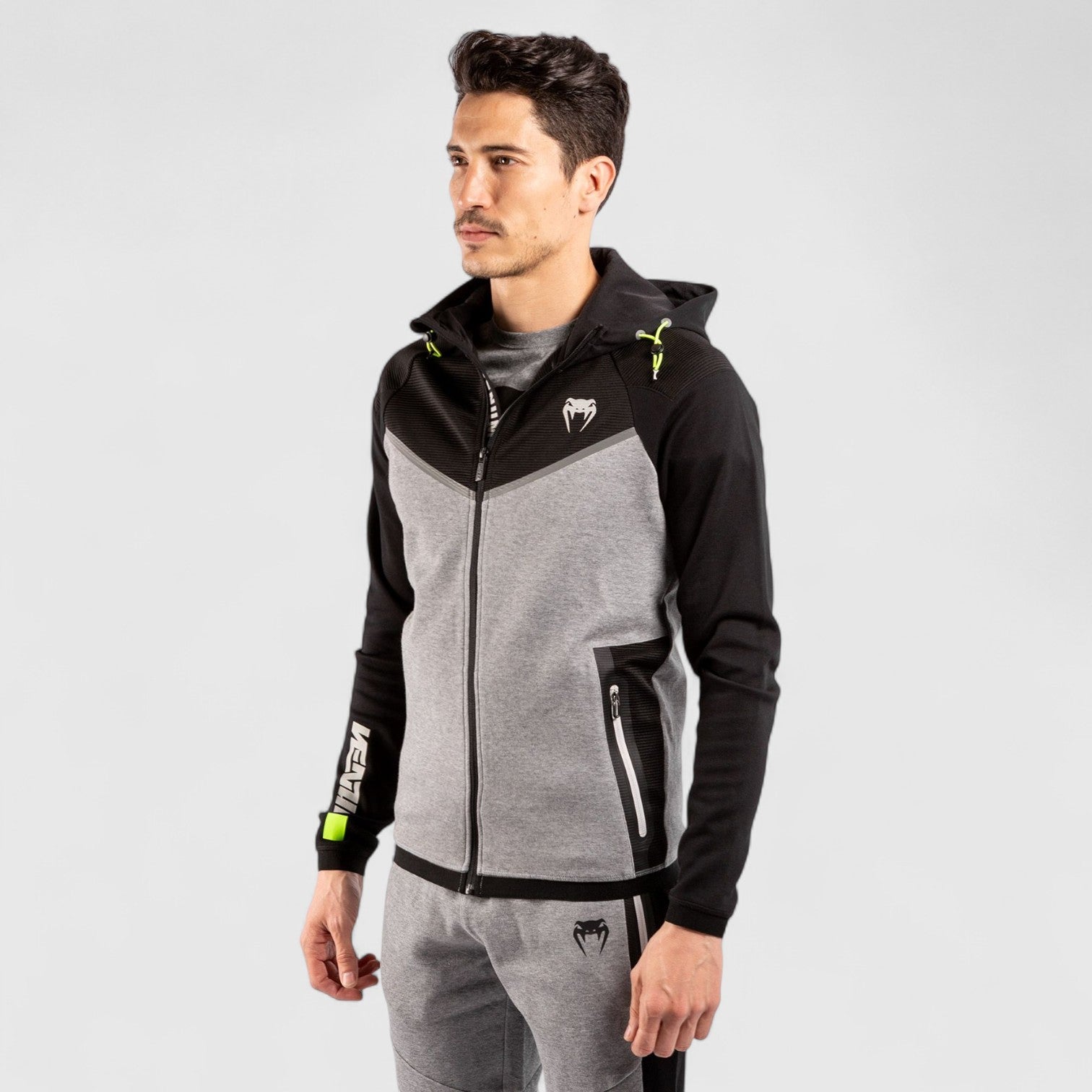 VENUM Laser Evo 2.0 Hettejakke - Svart/Grå - CombatStore.no