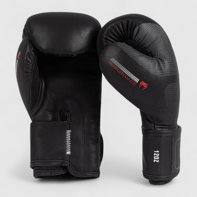 VENUM Tactical XT Boxing Gloves - Svart og Rød - CombatStore.no