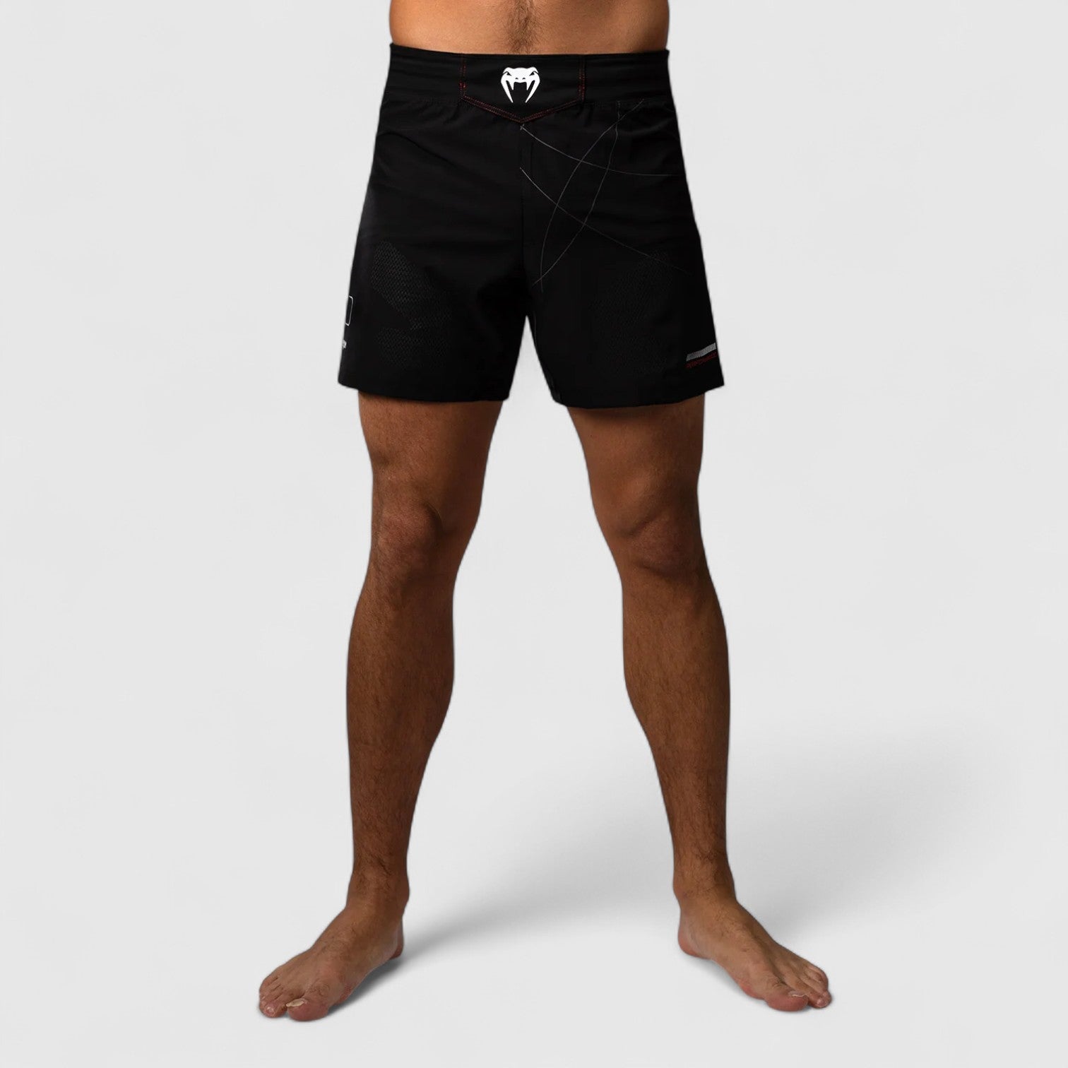 VENUM Tactical XT Fightshorts - Svart og Rød - CombatStore.no