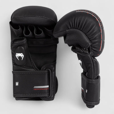 VENUM Tactical XT Sparring Gloves - Svart og Rød - CombatStore.no
