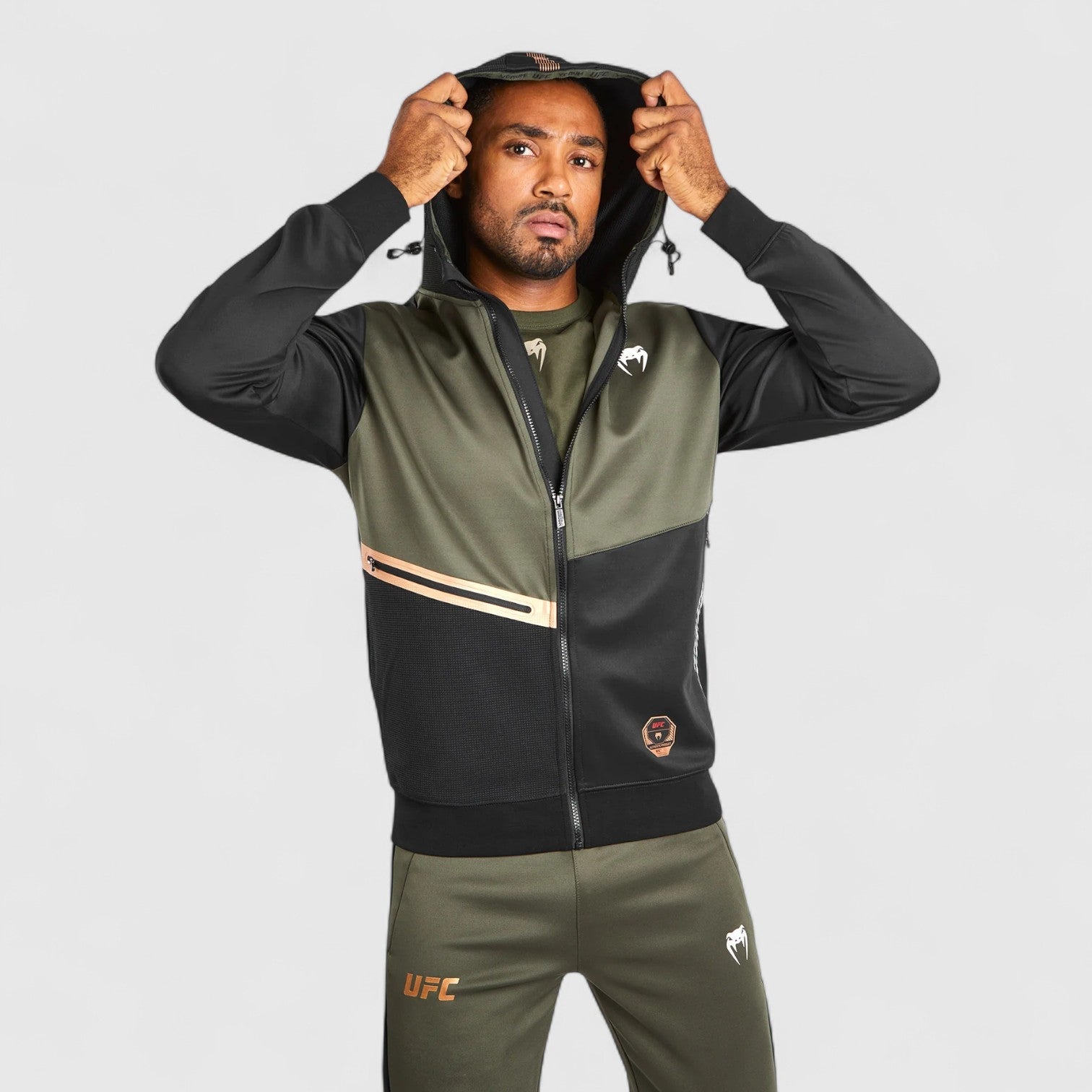 VENUM UFC ADRENALINE Hettejakke - Kaki - CombatStore.no