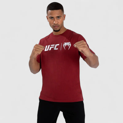 VENUM UFC Classic T - skjorte Rød og Hvit - CombatStore.no