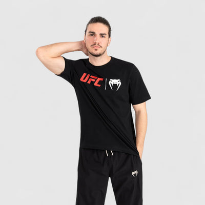 VENUM UFC Classic T - skjorte Svart og Rød - CombatStore.no